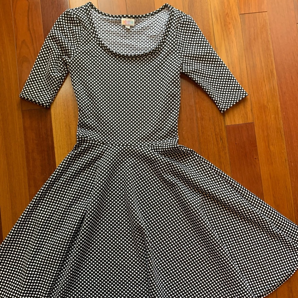 Polka Dot “Nicole” Dress - Fit and Flare